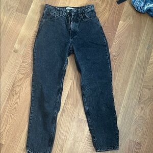 Zara Charcoal Denim Jeans
